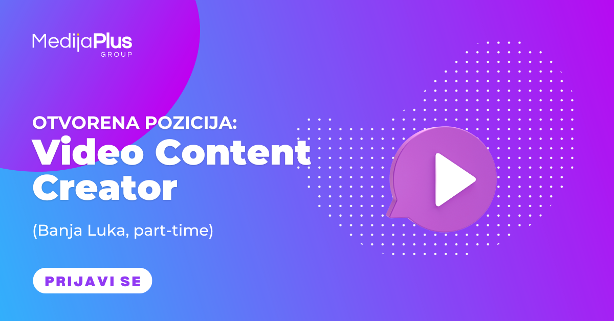 Konkurs: Video Content Creator